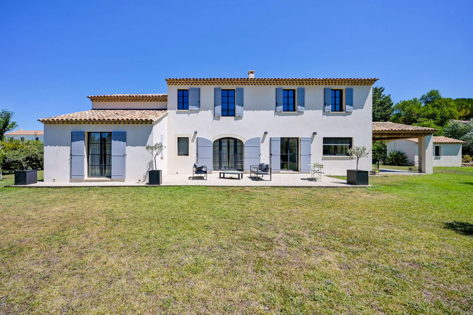 Construction d'une magnifique bastides Provençale à Aix en Provence dans les Bouches du Rhône