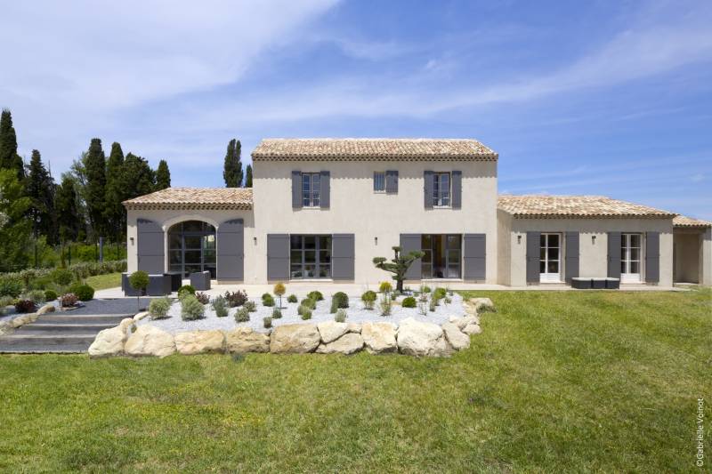 Construction d'une maison individuelle à Saint Rémy de Provence dans les Alpilles