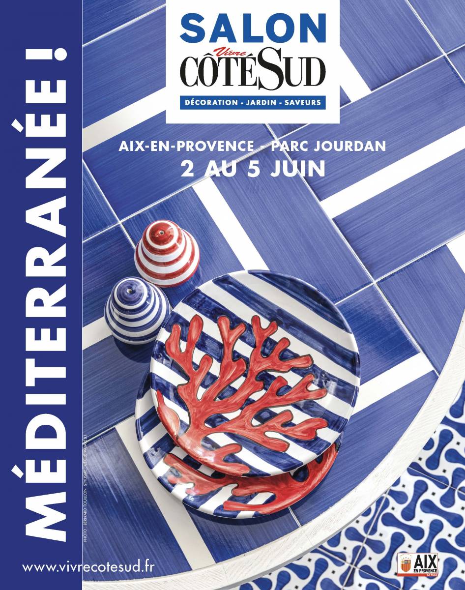 Retrouvez nous sur le salon vivre coté sud du 02 au 05 juin 2023 au Parc Jourdan d'Aix en Provence